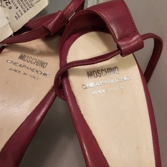 Vintage Moschino red heel - Picture 4 of 10